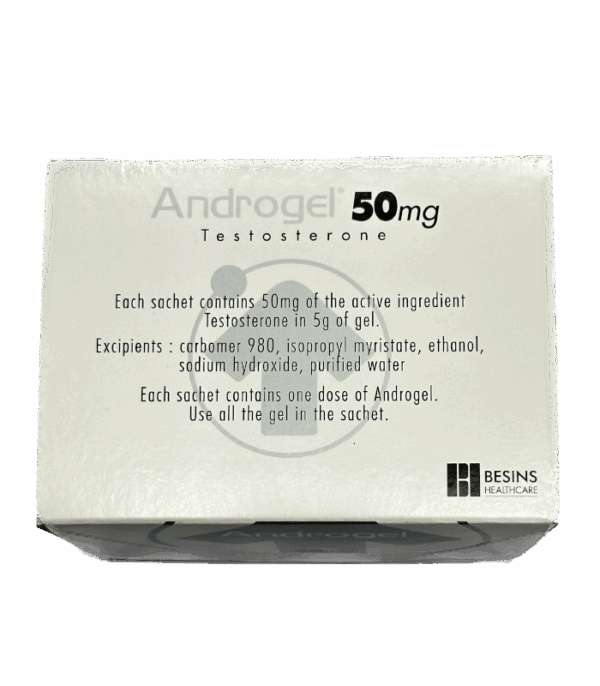 Androgel (Testosterone Gel) 50mg | Official Onsuro Gel Treatment for Low T   昂斯妥凝胶 马来西亚在线购买 - Image 2