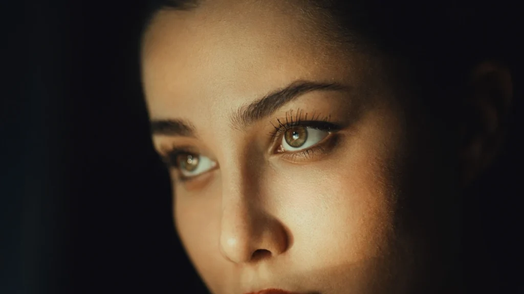 Attractive woman portrait