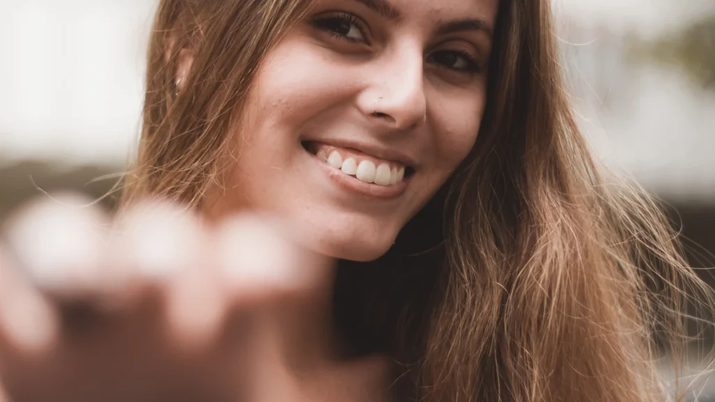 Attractive woman portrait