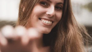 Attractive woman portrait